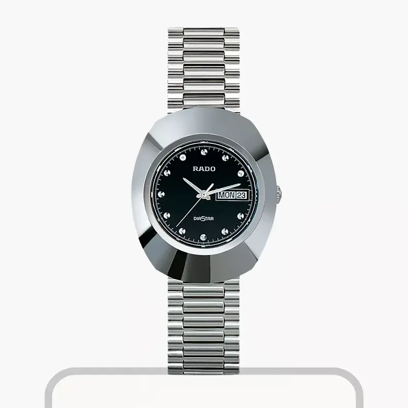 Rado DiaStar Quartz Original Black Dial Men's Watch- R12391153